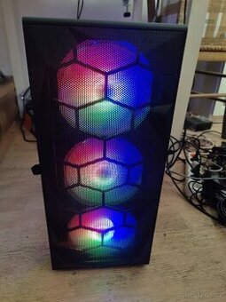 Herní počítač, AMD R7 5700x3d, RTX 4060, 32gb ram