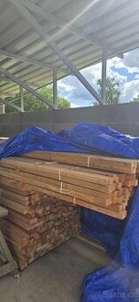 Fasádní obklad - Modřín sušený hoblovaný profil R3