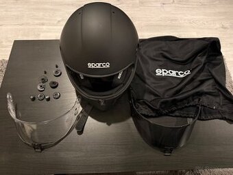 Helmu Sparco STEALTH vel M, černá,