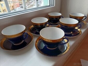 Sada šálků porcelán SSSR