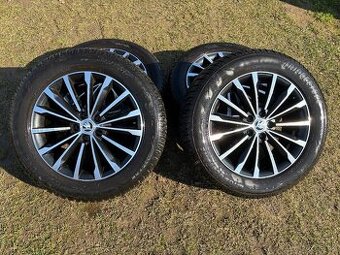 Originální alu sada R18 Škoda Kodiaq, top stav a vzhled