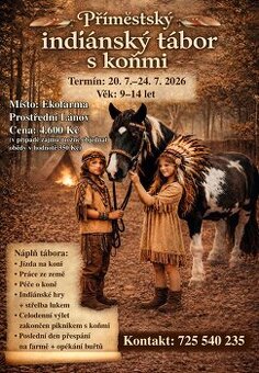 Letní příměstský tábor s koňmi