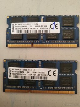 DDR3 8 gb RAM notebook