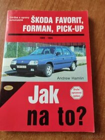 Kniha Opravy auta Škoda Favorit