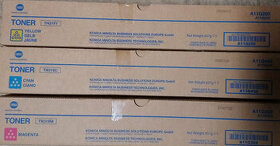 Prodám originální tonery Konica Minolta TN-319 CMY