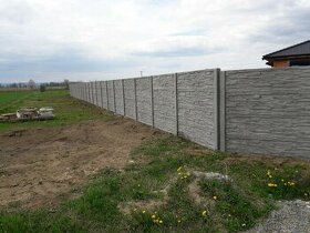Betonový plot - 1