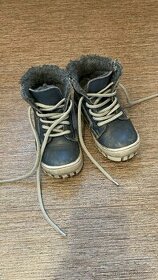 Zimni kožené boty