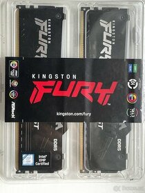 Paměť DDR5 Kingston fury RGB 6000mh