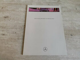 Prospekt Mercedes-Benz E W124, 52 stran, německy 1994 - 1