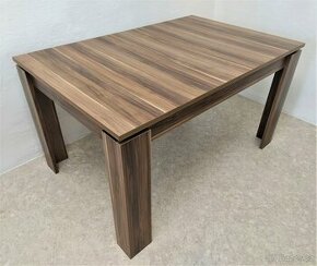 Nový rozkládací stůl ořech 90x140+45 cm