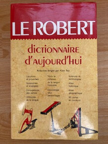 Francouzský výkladový slovník Le Robert