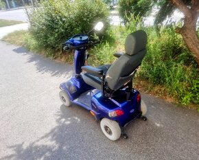 Vozítko elektrické čtyřkolové dojezd na nákupy - 1