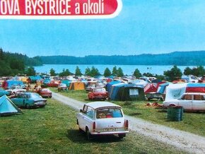 Stare pohlednice s Trabanty