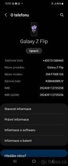 Galaxi zet flip