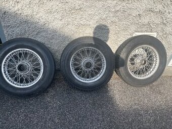 Dráťená kola 15 x 4,5 MG Jaguar Austin Healey