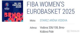 FIBA WOMEN’S EUROBASKET 2025 - 22.6.2025