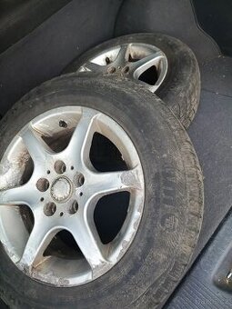 ALU kola 5x100 R14 viz foto stav tak na zimu. Cena za 4