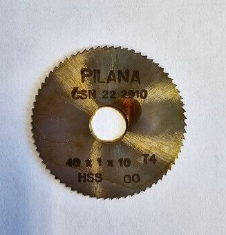 Pilový kotouč na kov 40x1,0x10mm 64z HSS PILANA