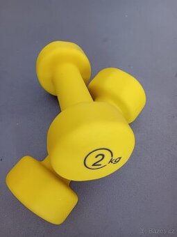 2 neoprenové činky 2 kg