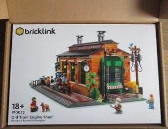 910033 LEGO Bricklink - Old Train Engine Shed