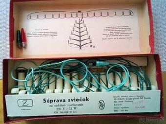 Stará, vánoční světýlka na stromeček - Zlatokov