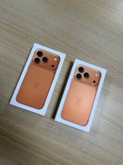 NOVÝ, ZÁRUKA 24M, iPhone 17 Pro 256GB COSMIC ORANGE