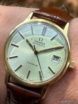 Luxusní pánské hodinky OMEGA GENEVA AUTOMAT 1965👍👍👍