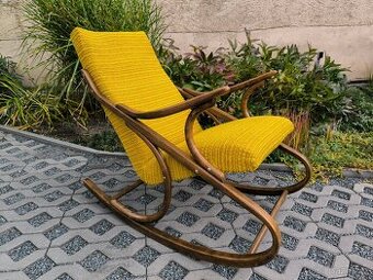 Retro houpací křeslo TON - Antonín Šuman, 60. léta