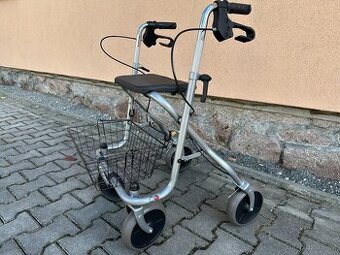 Invalidní chodítko pro seniory a důchodce - skládací