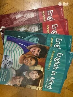 Anglicke ucebnice "English in Mind"
