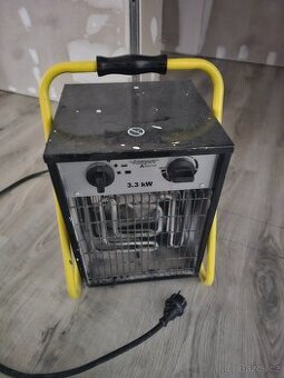 Elektrické topení / topidlo / teplovzdušný ventilátor 3,3 kW