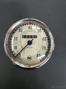 Tachometr Jawa kývačka půlbuben v mílích