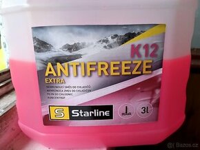 Chladící kapalina Antifreeze Extra K12 - Starline