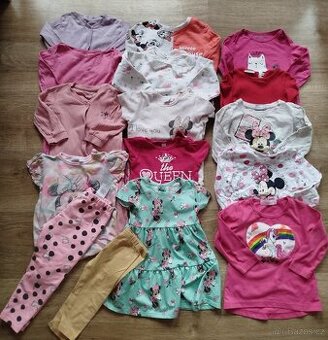 Balíček dívčího oblečení, velikost 86/92