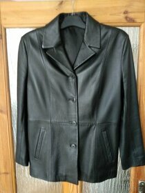 Dámské kožené sako velikost 38