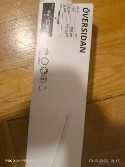 ÖVERSIDAN-LED pásek se senzorem do šat. skříně IKEA, 96 cm