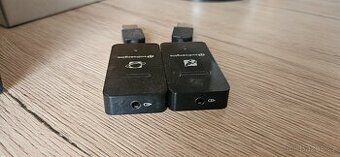 Bezdrátový audio vysílač a prijimac