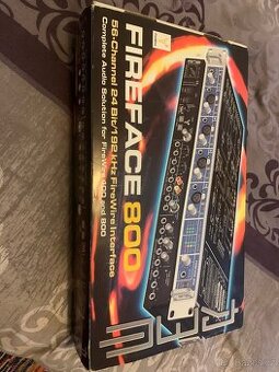 Prodám Prodám RME FireFace 800 – legendární zvuková karta