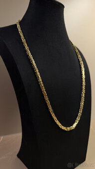 zlatý řetízek kralovsky vzor 14k 585/1000 105g