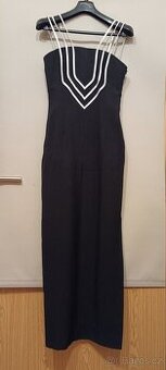 NOVÉ společenské plesové šaty luxusní velikost S