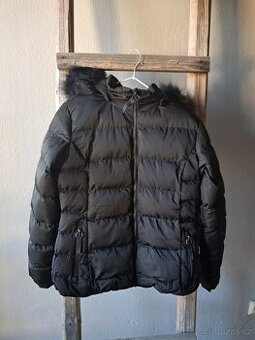 Černá zimní bunda Willard - 1