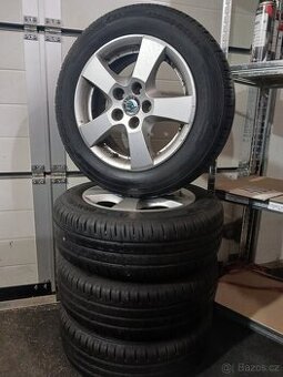 SADA LETNÍCH KOL 5X100 ŠKODA
