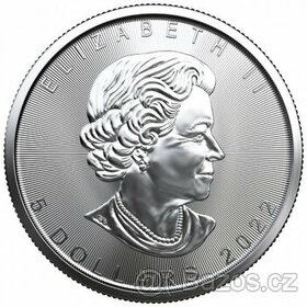 2020-22 Stříbrné investiční mince Maple Leaf Canada 1 Oz