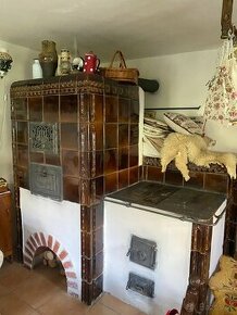 Krásné kachlové kamna