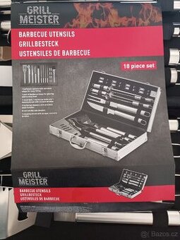 18 dílná sada na grilování.