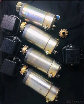 Rotor dynama relé dobíjení akumulátor 500W uhlíky