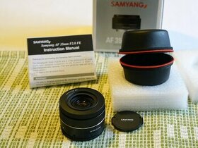 Širokoúhlý výkonný objektiv Samyang AF 35mm f/2,8 pro Sony E