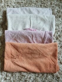 Dětské ručníky s kapucí 4x