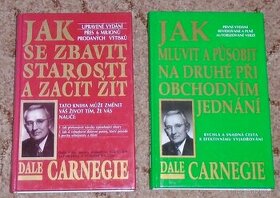 2 knihy autora Dale Carnegie