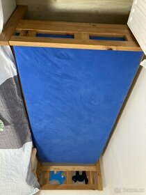 Dětská postel 165x70cm s roštem POUZE RAM+ROŠT